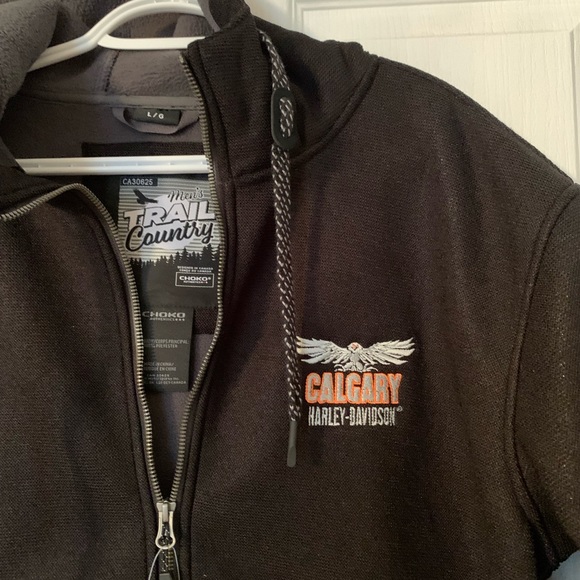 COPY - New with tags. Choko Trail Country Harley Calgary. Size Large - Picture 3 of 6